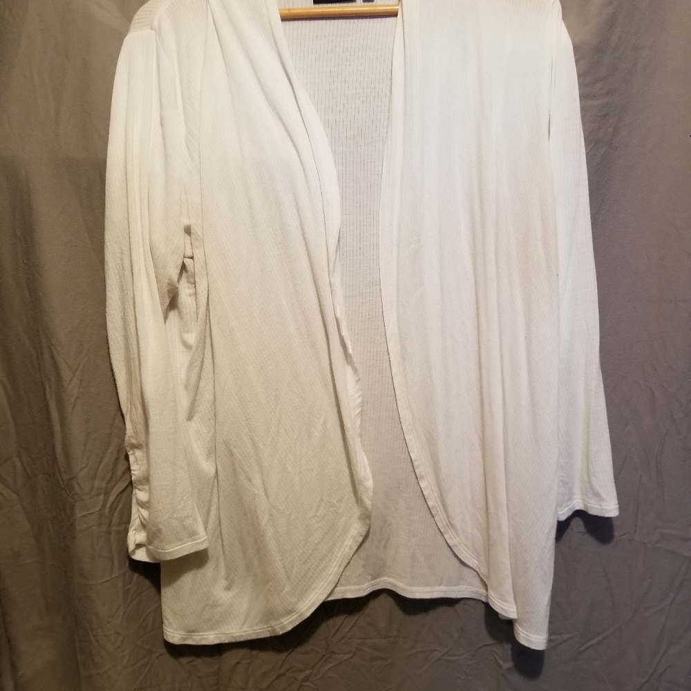 Apt. 9 White Cardigan coverup